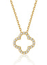 Collier en argent 925 plaqué or 18K