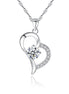 Collier en argent 925 et zircon
