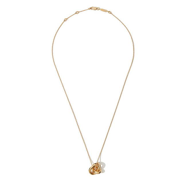 Collier en argent 925 plaqué or 18K