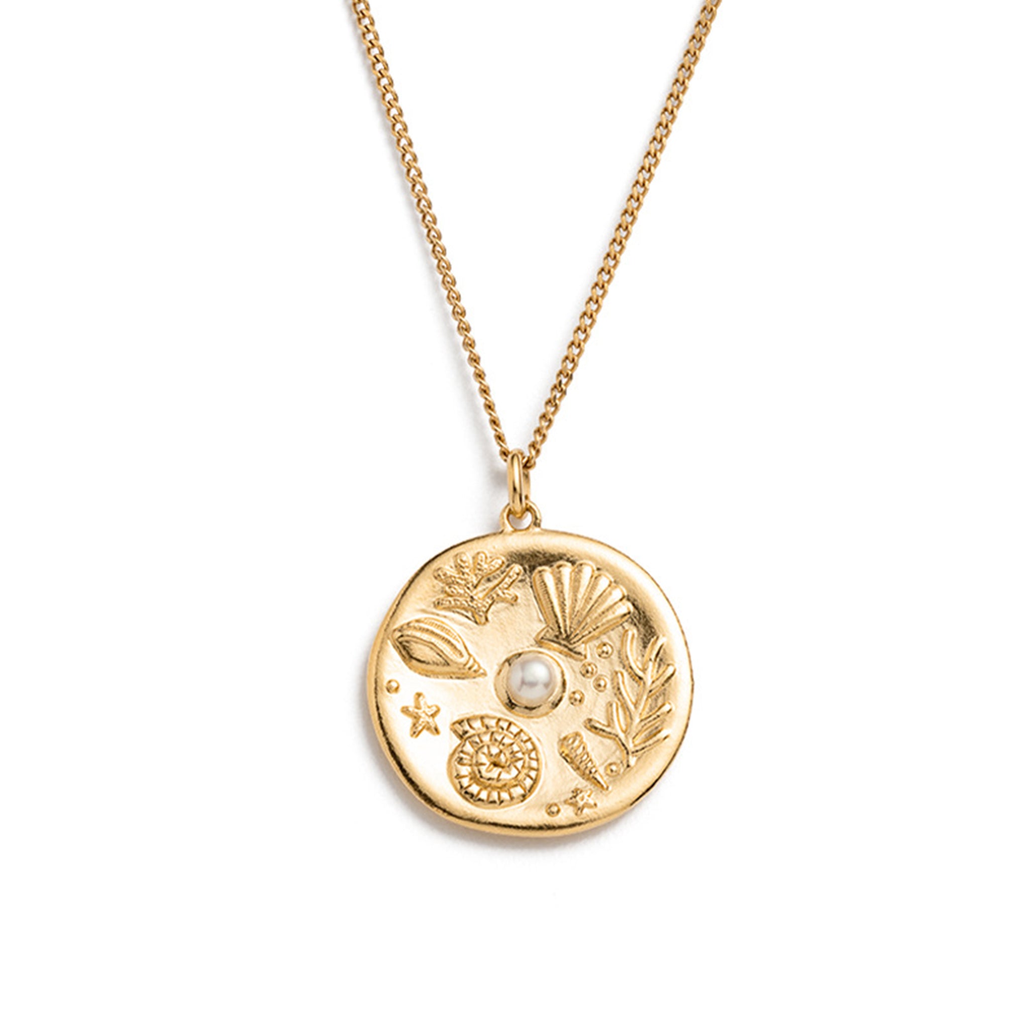 Collier en argent 925 plaqué or 18K