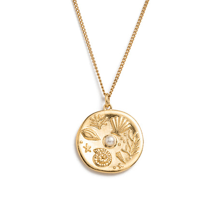 Collier en argent 925 plaqué or 18K