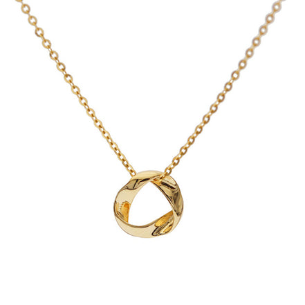 Collier en argent 925 plaqué or 18K