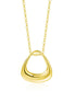 Collier en argent 925 plaqué or 18K