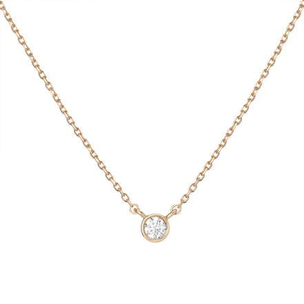 Collier en argent 925 plaqué or 18K