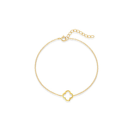 Bracelet en argent 925 plaqué or 18K